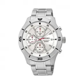 精工/Seiko Men'S系列 不锈钢 石英机芯 男表 SKS397P1