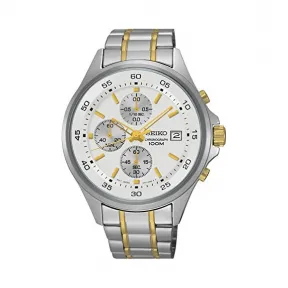 精工/Seiko Men'S系列 不锈钢 石英机芯 男表 SKS479P1