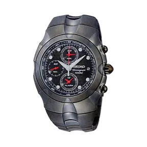 精工/Seiko Chronograph系列 不锈钢及离子电镀 石英机芯 男表 SNA765J1
