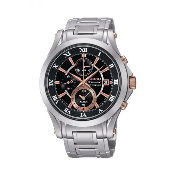 精工/Seiko Premier系列 不锈钢 石英机芯 Seiko Premier SNAF20P1