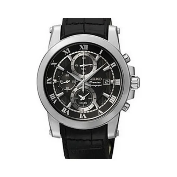 精工/Seiko Premier系列 不锈钢 石英机芯 男表 SNAF31J2