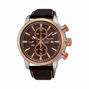 精工/Seiko Men'S系列 不锈钢 石英机芯 男表 SNAF52P1