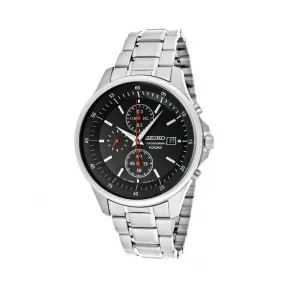 精工/Seiko Chronograph系列 不锈钢 石英机芯 Seiko Chronograph SNDE27P1