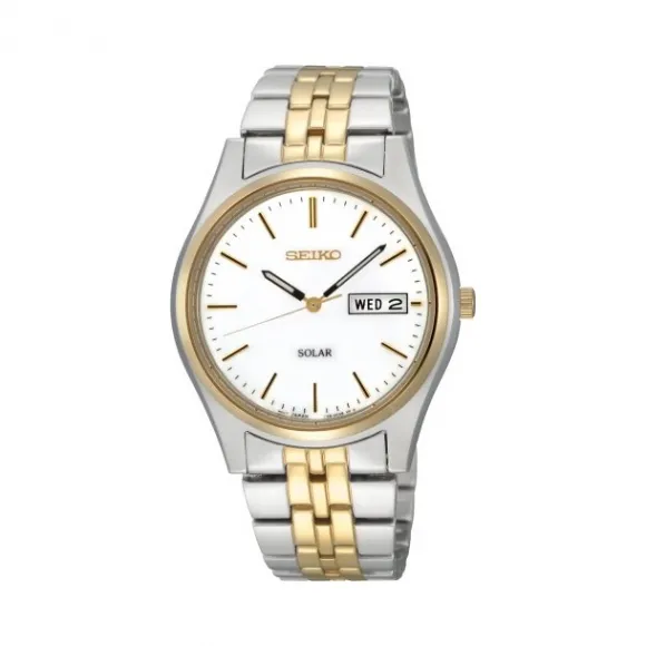 精工/Seiko Men'S系列 不锈钢 石英机芯 男表 SNE032P1