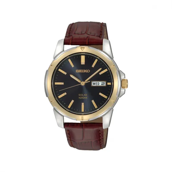 精工/Seiko Solar系列 不锈钢 石英机芯 男表 SNE102