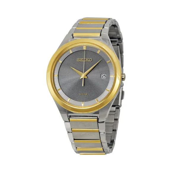 精工/Seiko Solar系列 精钢 石英机芯 男表 SNE242