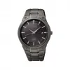 精工/Seiko Solar系列 黑色电镀精钢 石英机芯 男表 SNE325