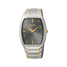 精工/Seiko Solar系列 精钢 石英机芯 男表 SNE334