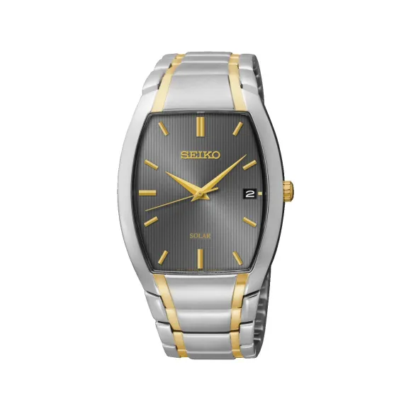 精工/Seiko Solar系列 精钢 石英机芯 男表 SNE334