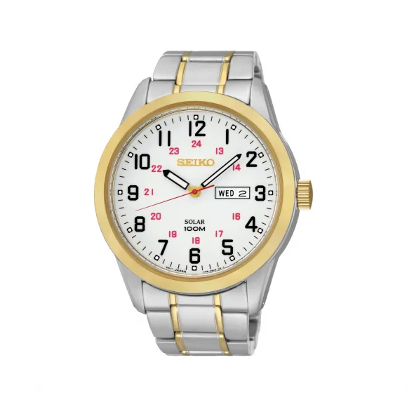 精工/Seiko Solar系列 精钢 石英机芯 SNE370