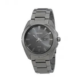 精工/Seiko Recraft系列 灰色电镀精钢 石英机芯 男表 SNE419