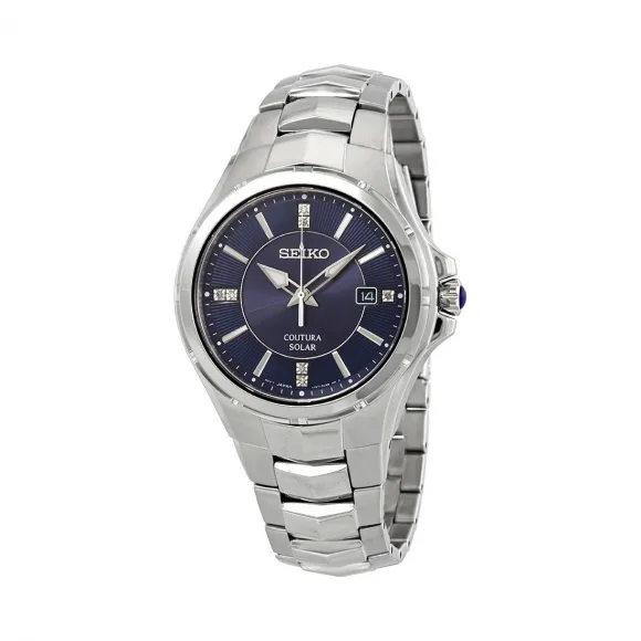 精工/Seiko Coutura系列 精钢 eco-drive 男表 SNE443
