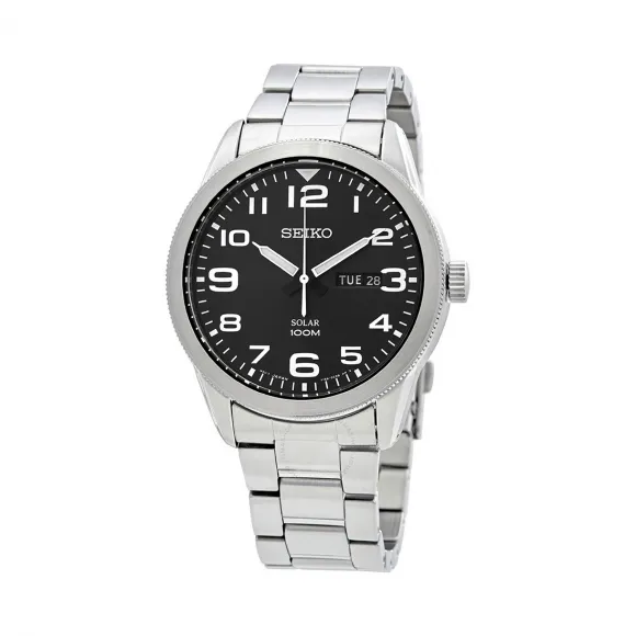 精工/Seiko Solar系列 石英机芯 男表 SNE471P1