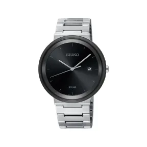 精工/Seiko 精钢 eco-drive 男表 SNE479