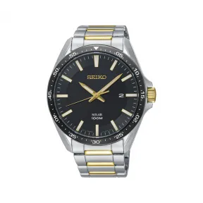 精工/Seiko Essentials系列 精钢 eco-drive 男表 SNE485