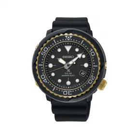 精工/Seiko prospex系列 46.7MM 钛金属陶瓷/钛金属表圈 太阳能 男表 SNE498