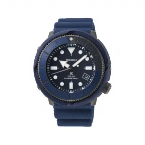 精工/Seiko prospex系列 46.7MM 不锈钢（硬涂层）和塑料 太阳能 男表 SNE559