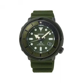 精工/Seiko prospex系列 46.7MM 不锈钢及塑胶(硬质涂层处理) 太阳能 男表 SNE561