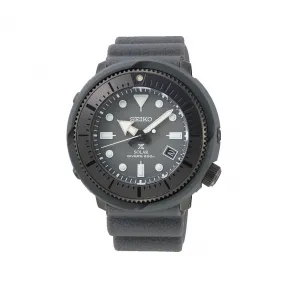 精工/Seiko prospex系列 46.7MM 不锈钢及塑胶(硬质涂层处理) 太阳能 男表 SNE563