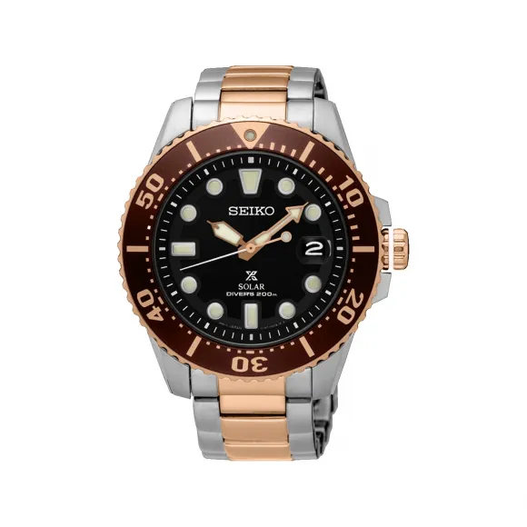 精工/Seiko prospex系列 43.5MM 不锈钢 太阳能 男表 SNE566