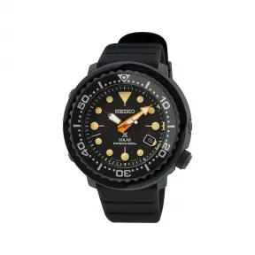 精工/Seiko prospex系列 46.7MM 不锈钢及塑胶(硬质涂层处理) 太阳能 男表 SNE577