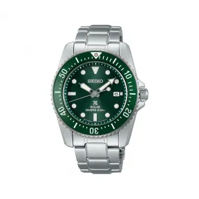 精工/Seiko prospex系列 38.5MM 不锈钢 太阳能 男表 SNE583