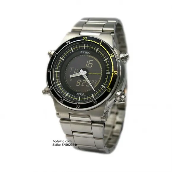 精工/Seiko Chronograph系列 精钢 石英机芯 男表 SNJ023P1