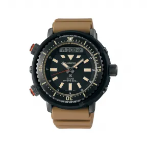 精工/Seiko prospex系列 47.8MM 不锈钢及塑胶(硬质涂层处理) 太阳能 男表 SNJ029