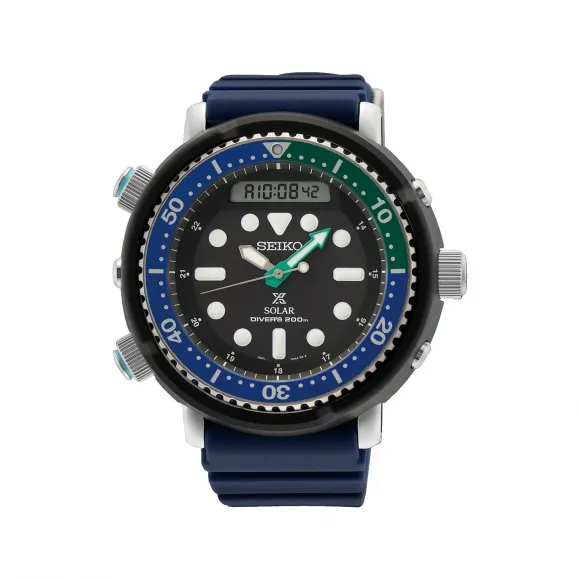 精工/Seiko Prospex系列 不锈钢和塑料 47.8MM 太阳能机芯 男表 SNJ039P1