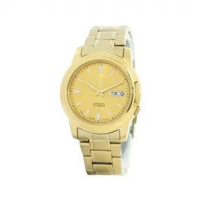 精工/Seiko Seiko 5系列 38.00 MM 不锈钢 自动机械机芯 女表 SNKK20J1