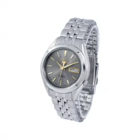 精工/Seiko Seiko 5系列 38.00 MM 不锈钢 自动机械机芯 男表 SNKL19J1