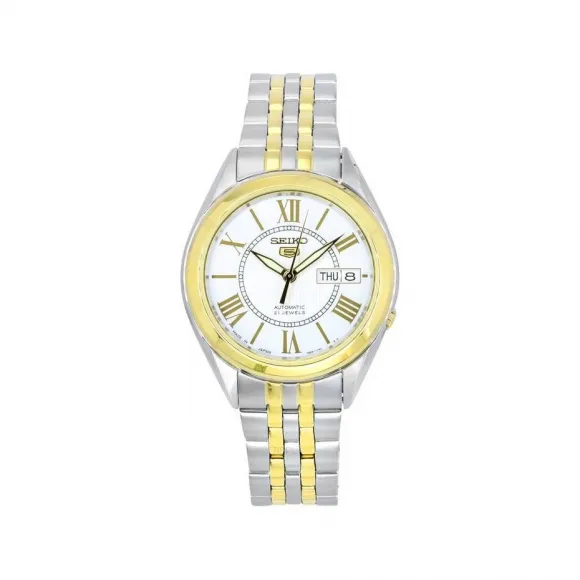 精工/Seiko Seiko 5系列 37.00 MM 不锈钢 自动机械机芯 男表 SNKL36J1