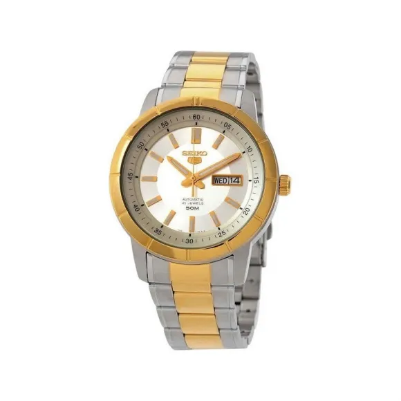 精工/Seiko Seiko 5系列 43.00 MM 不锈钢 自动机械机芯 男表 SNKN58K1