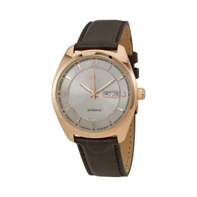 精工/Seiko Recraft系列 玫瑰金色精钢 自动机械机芯 SNKN72