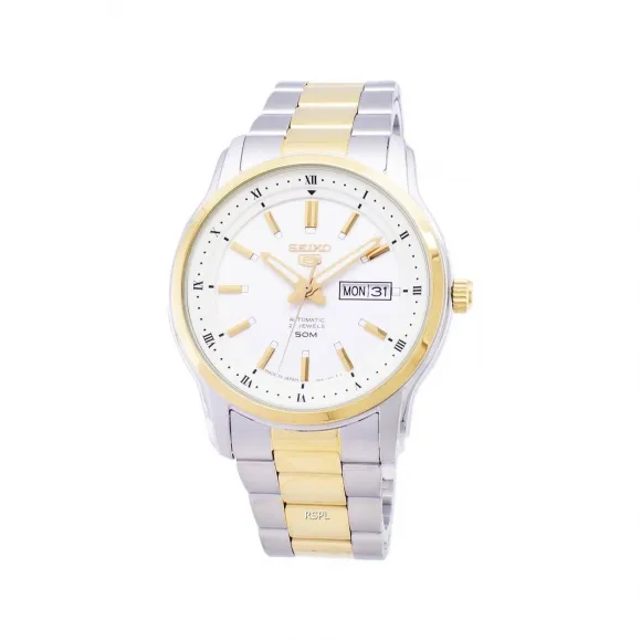 精工/Seiko Seiko 5系列 43.00 MM 不锈钢 自动机械机芯 女表 SNKP14J1