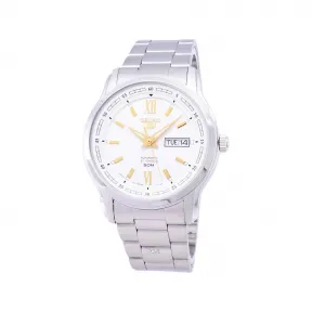 精工/Seiko Seiko 5系列 42.00 MM 不锈钢 自动机械机芯 女表 SNKP15J1