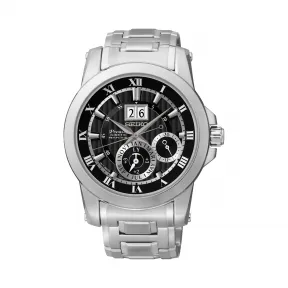 精工/Seiko Premier系列 不锈钢 人动电能 男表 SNP093J1