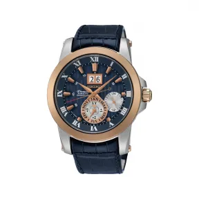 精工/Seiko seikopremier系列 41.5MM 不锈钢 人动电能 男表 SNP126