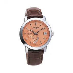 精工/Seiko Spring Drive系列 不锈钢 自动机械机芯 男表 SNS003J1