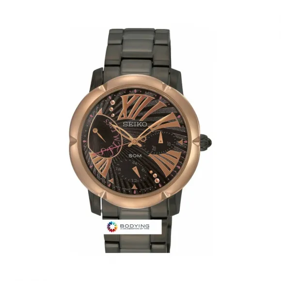 精工/Seiko Criteria系列 玫瑰金 石英机芯 Seiko Criteria SNT882P1