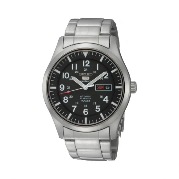 精工/Seiko 5系列 不锈钢 自动机械机芯 男表 SNZG13J1