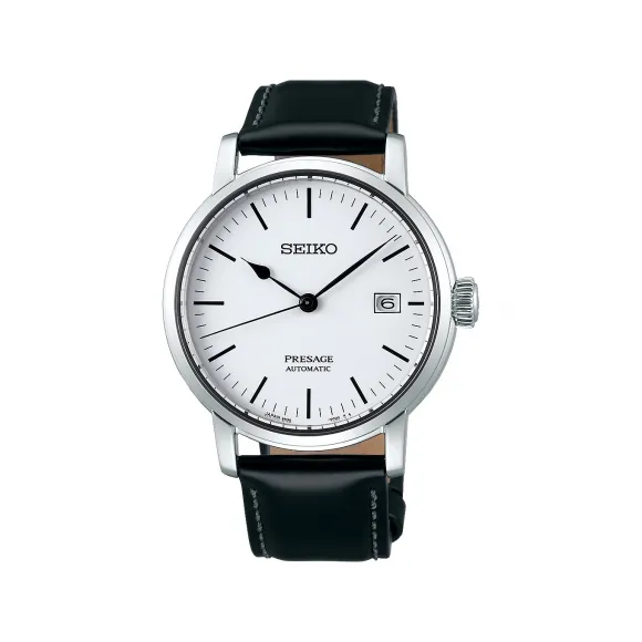 精工/Seiko presage系列 39.9MM 不锈钢 自动机械机芯 男表 SPB113