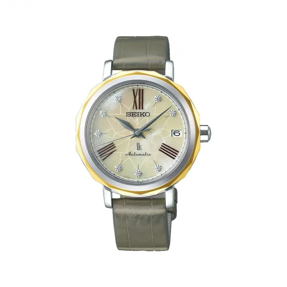 精工/Seiko lukia系列 34.8MM 不锈钢 自动机械机芯 女表 SPB138