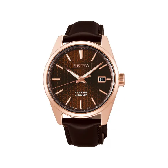 精工/Seiko presage系列 39.3MM 不锈钢 自动机械机芯 男表 SPB170