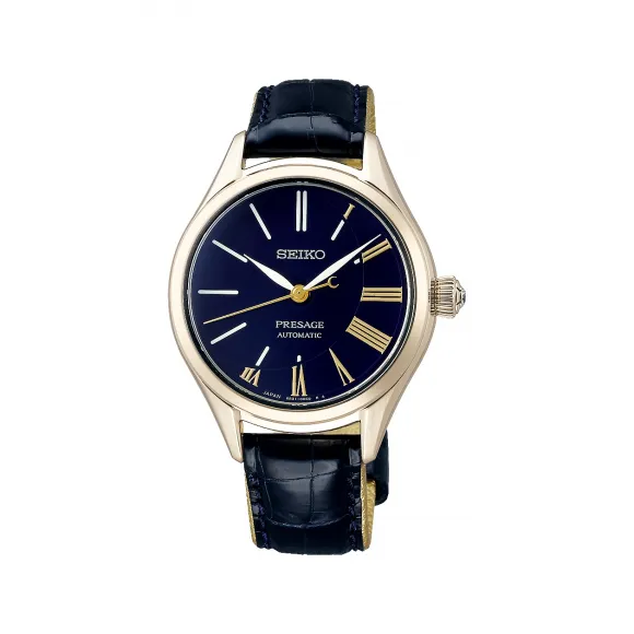 精工/Seiko presage系列 34.3MM 不锈钢 自动机械机芯 女表 SPB236