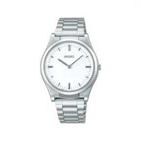 精工/Seiko moujin-watch系列 36.0MM 不锈钢 石英机芯 男表 SQBR019