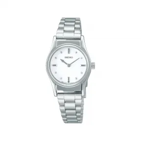 精工/Seiko moujin-watch系列 25.7MM 不锈钢 石英机芯 女表 SQWK029