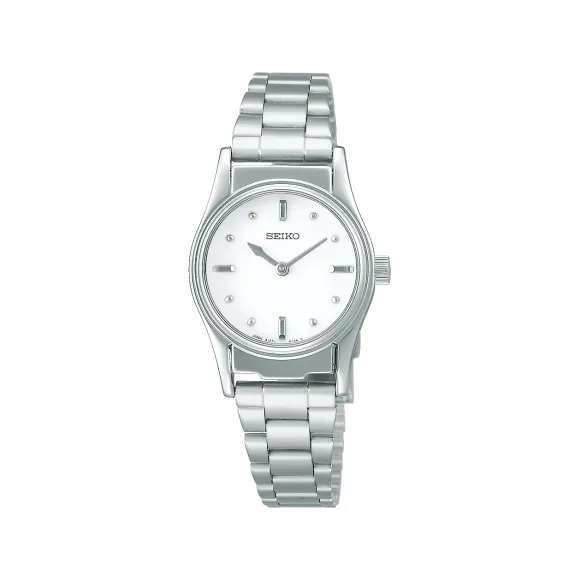 精工/Seiko moujin-watch系列 25.7MM 不锈钢 石英机芯 女表 SQWK029
