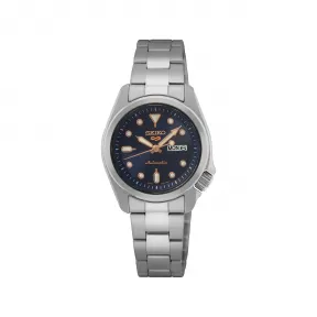 精工/Seiko 5sports系列 28.0MM 不锈钢 男表 SRE003