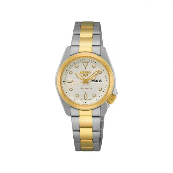 精工/Seiko 5sports系列 28.0MM 不锈钢 男表 SRE004